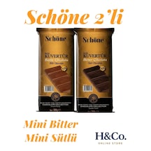 Schöne Profesyonel Mini Kuvertür Çikolata Seti 200g + 200g