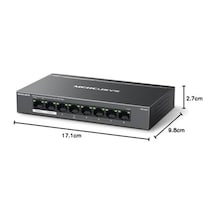 Ms108gp, 8-port Gigabit Desktop Switch With 7-port Poe+