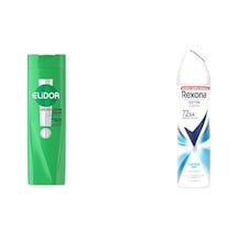 Saç Bakım Şampuanı Sağlıklı Uzayan Saçlar 400 Ml + Rexona Kadın Sprey Deodorant Dry 150 Ml