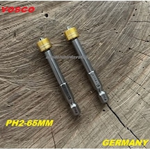 Vsc Stoplu Sac Vida Sıkma Ucu Mıknatıslı Yıldız Bits Uç Ph2 Yıldız Uç 65mm 2li Matkap Uç