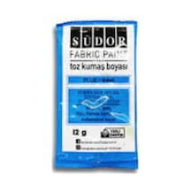 Südor Toz Kumaş Boyası Mavi - Südor Fabric Paint - Mavi Kumaş Boyası
