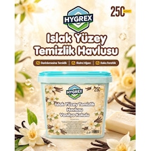 Hygrex Vanilya Kokulu Yüzey Temizlik Havlusu Islak Kova Mendil 250 Adet Ev Ofis Tüm Yüzeyler Kovalı Mendil Beyaz