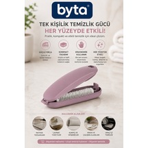 El Tipi Temizlik Fırçası Çok Amaçlı Sert Kıllı Mutfak, Banyo Ve Fayans Temizleme Fırçası Karışık Renk Gönderilir Pembe