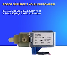 Dreame L10s Ultra Gen 2 Jyzsf-4f 12 V Robot Süpürge 3 Yollu Su Pompası
