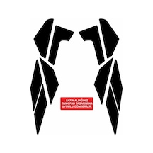 Honda Forza 250 Yan Pad Set Hofo25yps Kaydırmaz Grenaj Koruyucu Pad