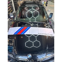 Beyaz Porsche Torpido Havlu