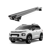 Venüs Citroen C3 Aircross Suv 2018 Ve Sonrası Uyumlu Gri Ara Atkı Port Bagaj Tavan Barı
