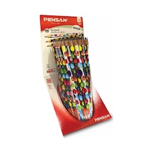 Pensan Balon Flimli Kurşun Kalem-yeni Ürün Pe96000/72 Çok Renkli