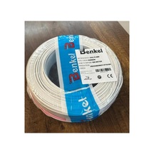 2 X 0.75 Kordon Kablo Cca Benkel Marka 100 Metre Beyaz
