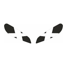 254 Sr 2020 - 2026 Uyumlu Far Sticker 01 Diğer