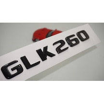 GLK 260 Bagaj Parlak Siyah ABS 3M 3D Yazı Logo