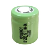Sertec - 1.2v 350 Mah - 1/3aa - Ni-mh Şarjlı Pil - Başsız / Flat Head