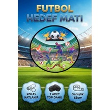 Profesyonel Futbol Hedef Matı 7 Hedefli Taşınabilir Skor Oyunu Adet Mini Top Dahil Oyun Seti
