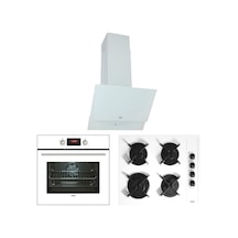 Teka Chef 8 HAK 627 WH - GBC 64002 KBC WH - TVT 60.1 Beyaz Ankastre Set