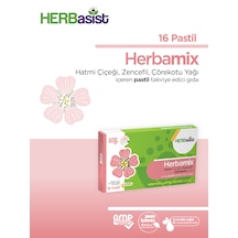 HERBasist Pastil- Herbamix, Çörekotu ve Hatmi İçeren Takviye Gıda