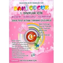Dahi Çocuk 1. Sınıflar İçin Zeka Test Kitabı -  Altın Nokta Yayınları