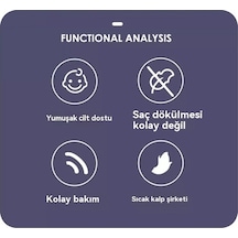 Maoyaya Karikatür Desenli Hafif Peluş Sırt Çantası Bezi Kahverengi Kahverengı