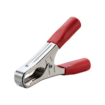 Powermaster Pm09-1044 Büyük 100mm Krokodil Akü Maşası Kırmızı