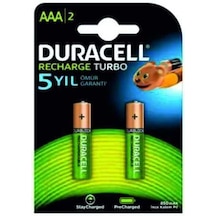 Duracell Şarjlı 900Mah İnce Kalem Pil Hr03 2Li