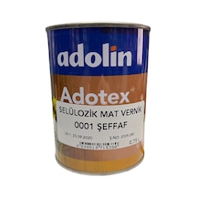 Adolin Selülozik Mat Vernik 0.75 Kg