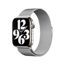Apple Uyumlu  Watch 38mm Zore Krd-01 Metal Kordon