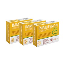 Immuferon - Beta Glucan Ve Vitamin C Gıda Takviyesi 3X30 Kapsül