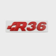 R36 Kırmızı Bagaj Yazısı 3m 3d Abs Try