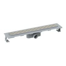 Paslanmaz Pera Etekli Duş Kanalı / Izgarası 50 cm
