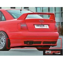Audi A4 B5 Arka Tampon Eki Fiberglass Boyasız