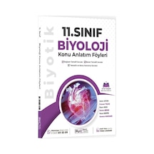 Biyotik Yayınları 11.sınıf Maarif Model Biyoloji Konu Anlatım Föyleri