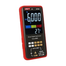 Unı-t Ut122/ut121a/b Smart Digital Multimeter True Rms Voltage Frequency Dual Display Ncv Lıve Auto Range 6199 Count Meter Ut122