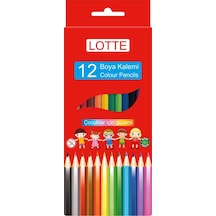 Lotte Kuru Boya Kalemi 12 Renk 12'li Kutu
