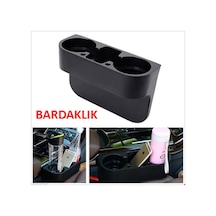 Araç Için Koltuk Yanı Arası Bardak Bardaklık Tutucu Plastik