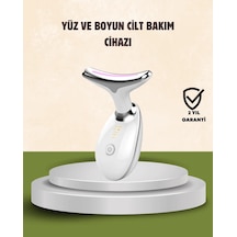 Cilt Yenileyici Şarjlı Güzellik Aleti Pozitif/negatif İyon, Titreşimli Masaj Ve Kırmızı-mavi-yeşil Işıkla Diğer