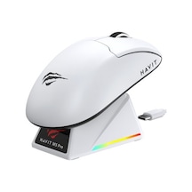 Havit Gamenote M5 Pro Superlight Kablosuz Gaming Mouse - 30.000 Dpı, Paw3950 - Rgb Şarj Standlı Standart