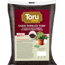 Torubahce 20 lt Saksı Toprağı Torf Tavuk ve Keçi Gübresi ve Perli