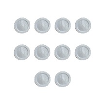 Parti Davet Piknik Doğum Günü Sert Plastik Mika Tabak - Beyaz - 18 Cm. - 6'lı 10 Paket