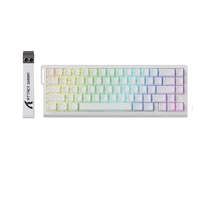 Attack Shark X68 He Hall Effect Rapid Trigger Mekanik Klavye Manyetik Switch White Contour