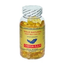 Gold Natural Omega 3-6-9 - 200 Softgel Balik Yaği