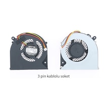 Toshiba Uyumlu C855-251 L850-126 L850D-130-Pskgee C55-A-156 Fan 3 Pin