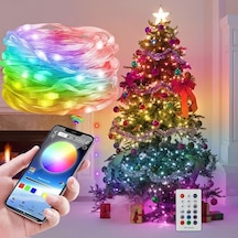 10 Mt Uzaktan Kumandalı Usb Led Işık Çok Modlu Dekoratif Ortam Aydınlatmas 4915 Karışık / Çoklu Renk