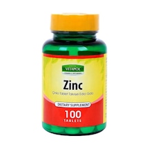 Vitapol Çinko Sülfat 15 Mg 100 Tablet Zinc