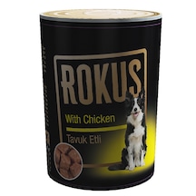 Rokus Tavuk Etli Konserve Yetişkin Köpek Maması 24 x 410 G