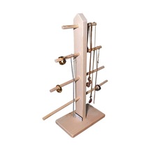 Doğal ahşap Ağaç Modeli MasaÜstü takı askısı askılık organizer