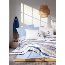 Cotton Box Maritime Çift Kişilik Nevresim Takımı Moreno Mavi Cotton Box Maritime Çift Kişilik Nevresim Takımı Moreno Mavi