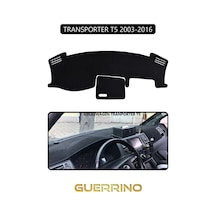 Volkswagen T5 2003-2016 Torpido Koruma Halısı Siyah Kenar