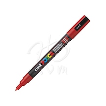 Uni Posca Marker Pc-3M 0.9-1.3 Mm Red