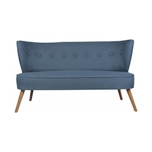 Bienville Loveseat İkili Koltuk Gece Mavisi