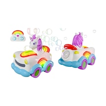 Buğz Baloncuk Çıkartan Uzaktan Kumandalı Unicorn Araba 3.7v.usb - S00090834 Lacivert - Siyah