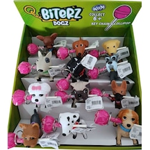 Flipperz Biterz Dogz - Dragonz - Catz Lolipop Şeker Ve Figür Anahtarlık 1 Adet